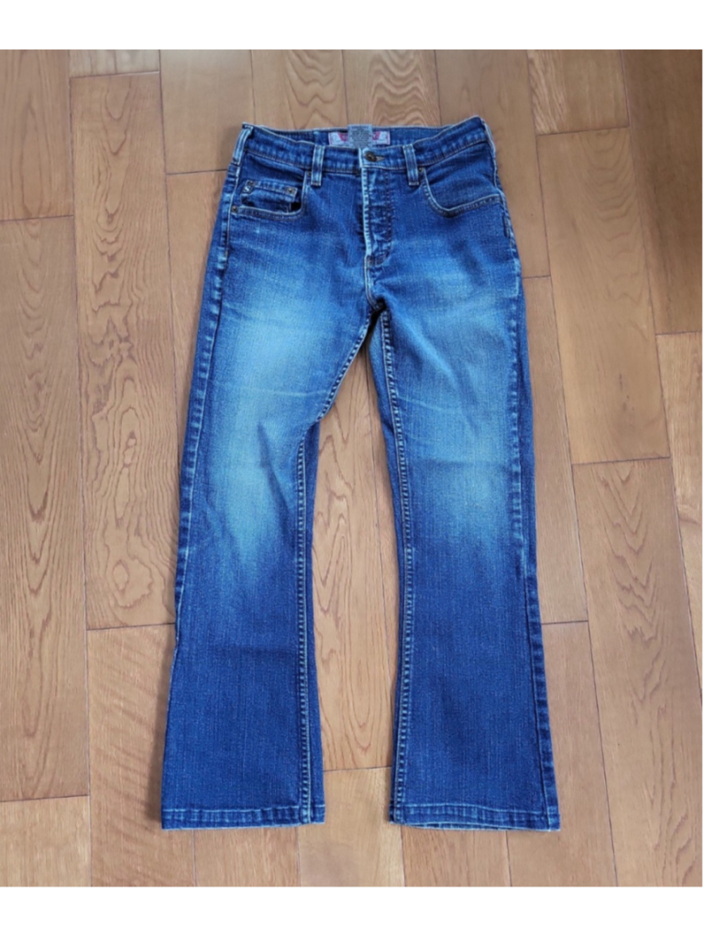 Vintage 90's Silver Women's Jeans Size 30 Y2K Medium Wash Boot Cut Made Canada